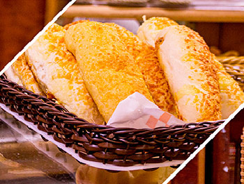 Cestos para pães em vime